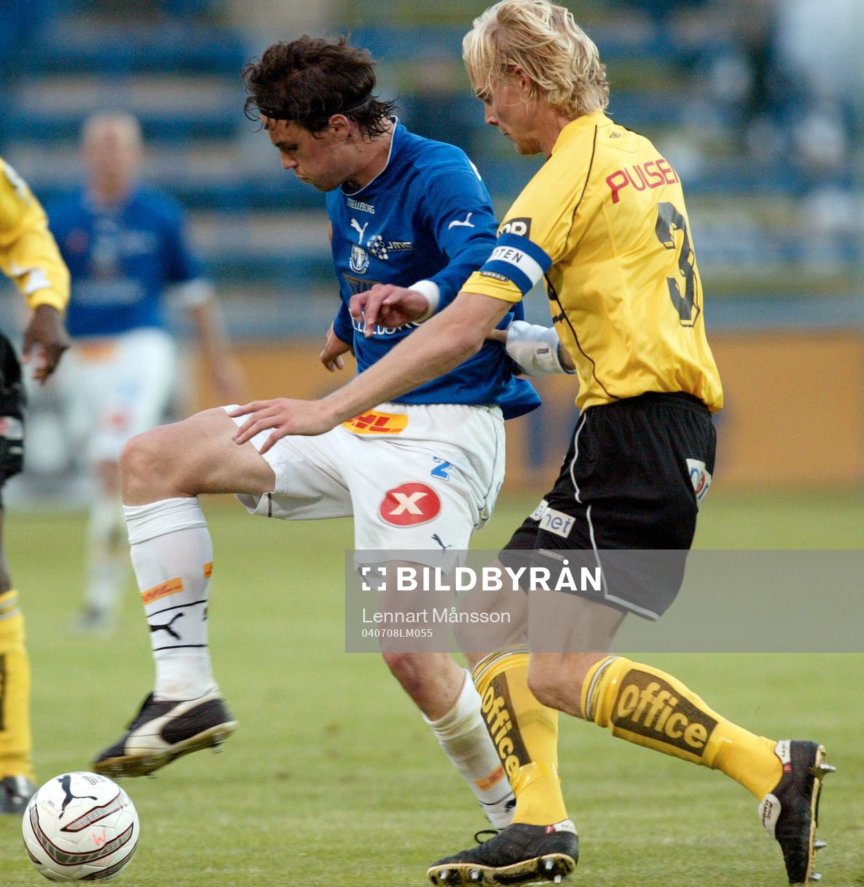 Jens Sloth, Trelleborg  och Johan Sjöberg, Elfsborg