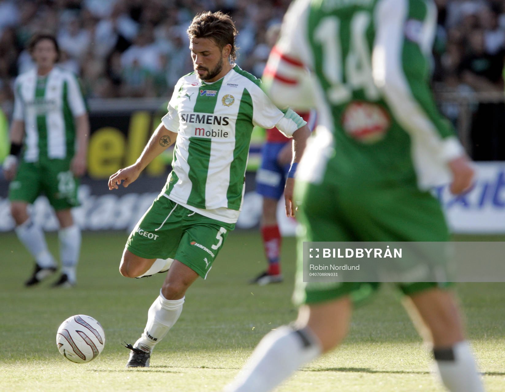 Alexander Östlund, Hammarby blev vald till matchens lirare