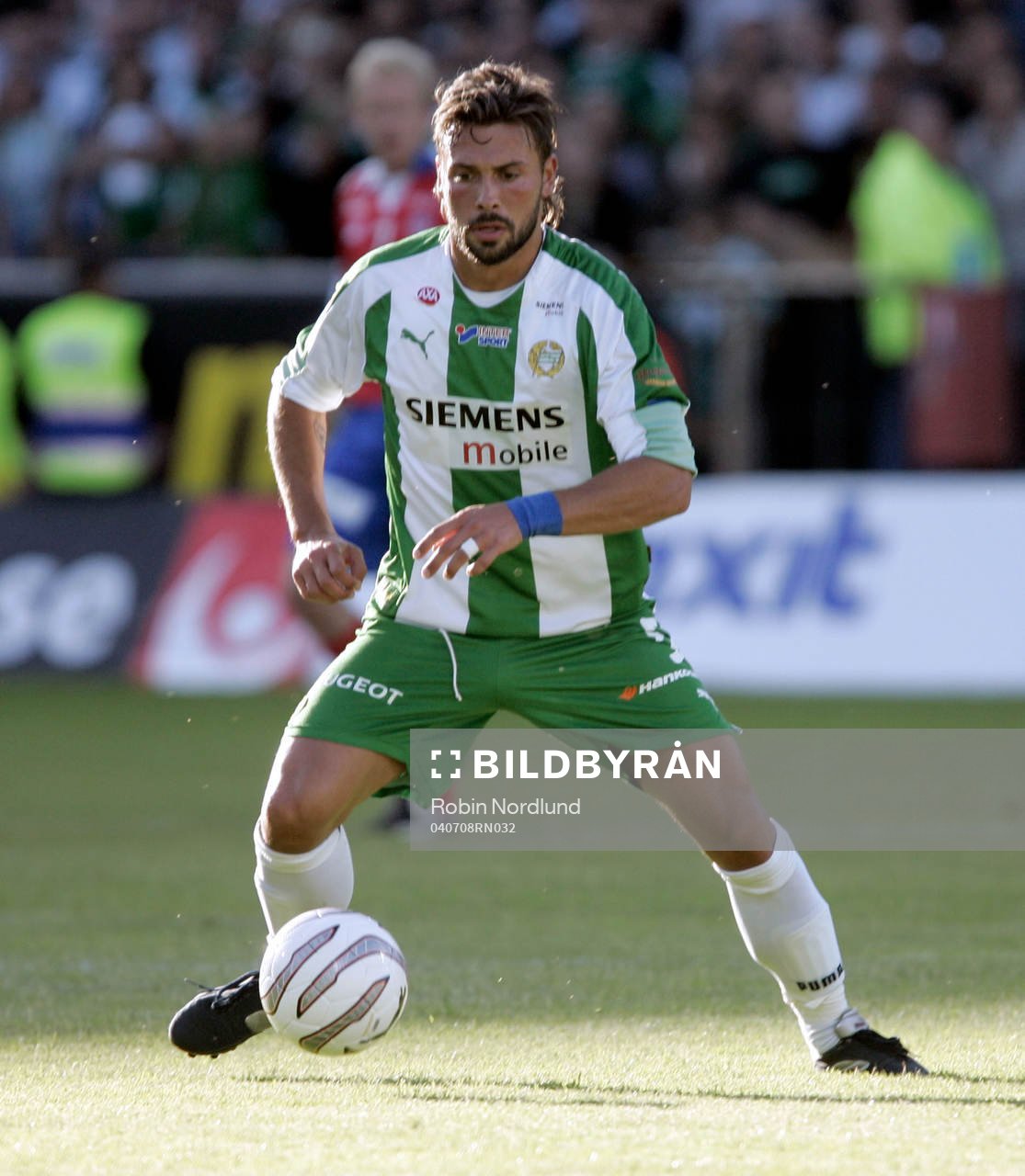 Alexander Östlund, Hammarby blev vald till matchens lirare