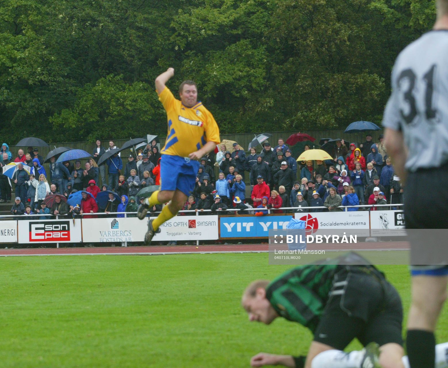 Fotboll,1994 års VM-lag, 10-årsjubileum, Varberg -