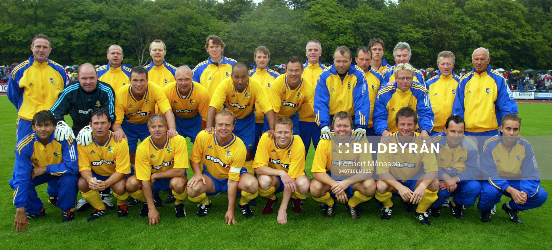 Fotboll,1994 års VM-lag, 10-årsjubileum, Varberg -