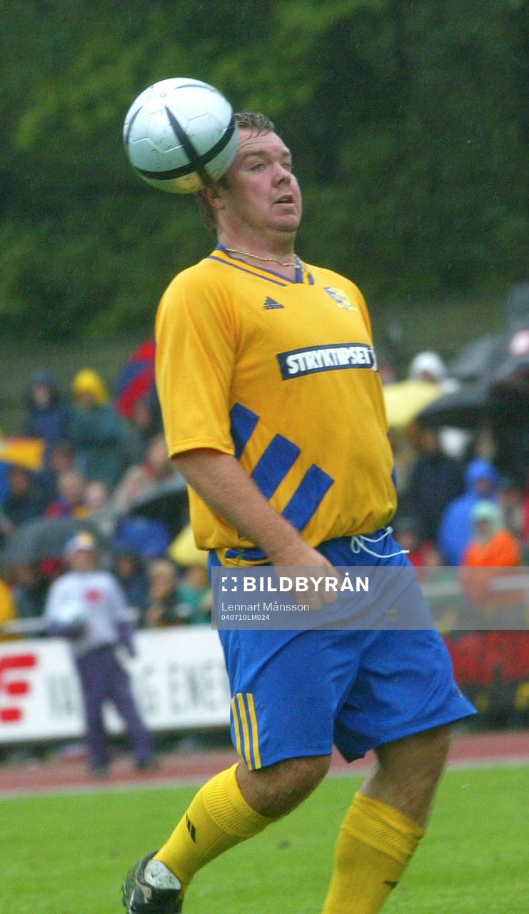 Fotboll,1994 års VM-lag, 10-årsjubileum, Varberg -