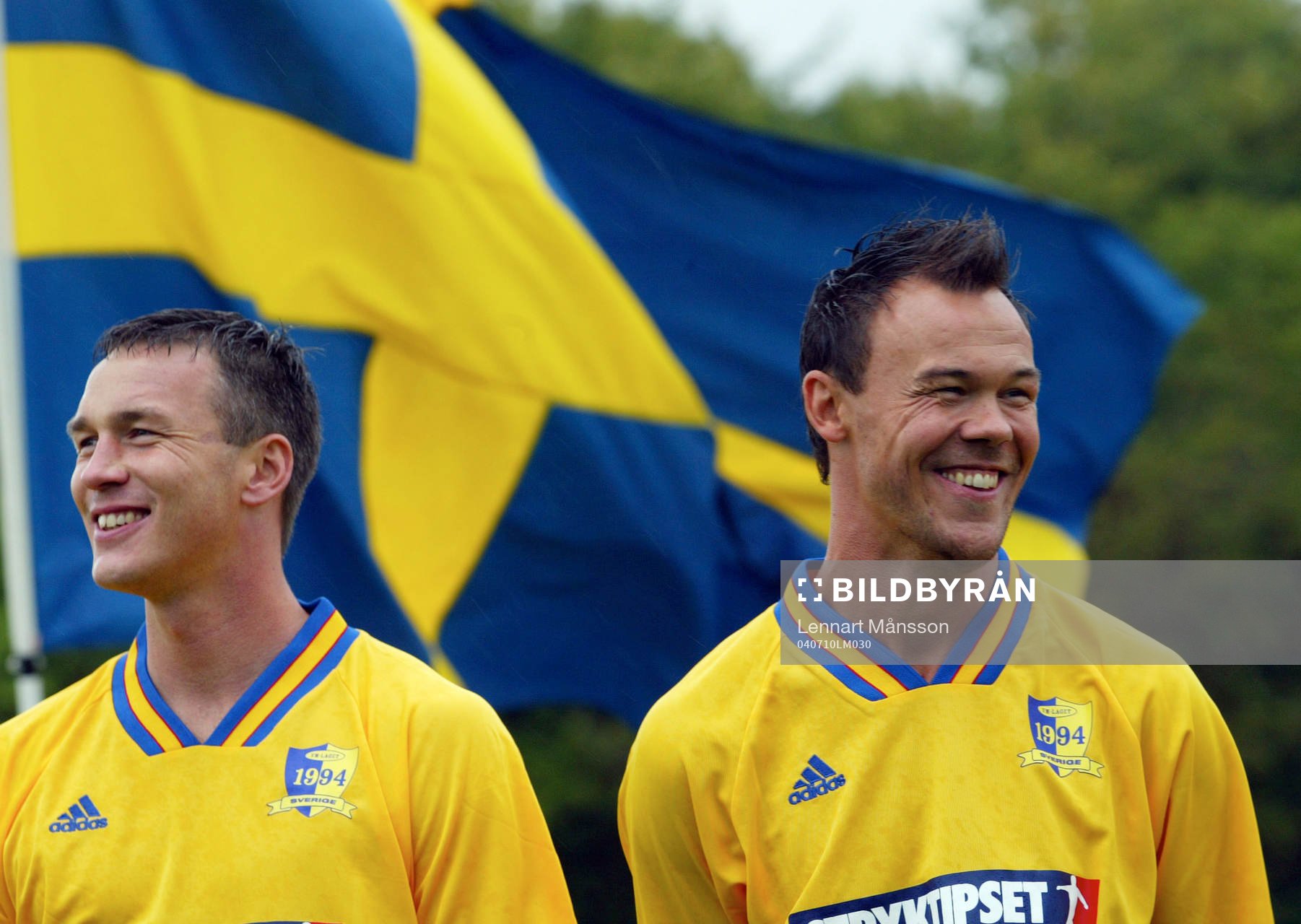 Fotboll, 1994 års VM-lag, 10-årsjubileum, Varberg -