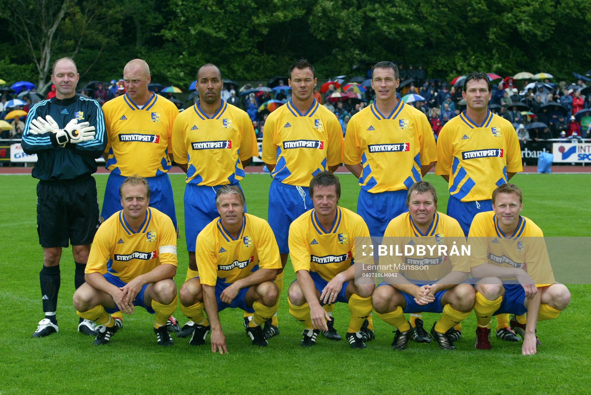 Fotboll, 1994 års VM-lag, 10-årsjubileum, Varberg -