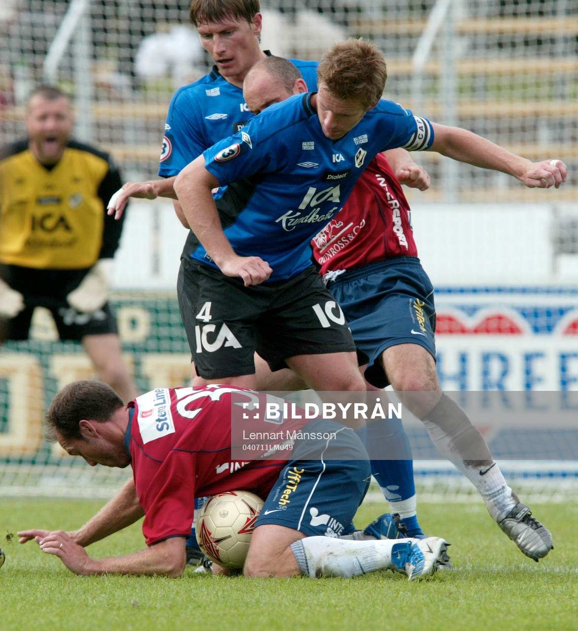 Tommy Jönsson, Halmstad och Magnus Källander, Örgryte