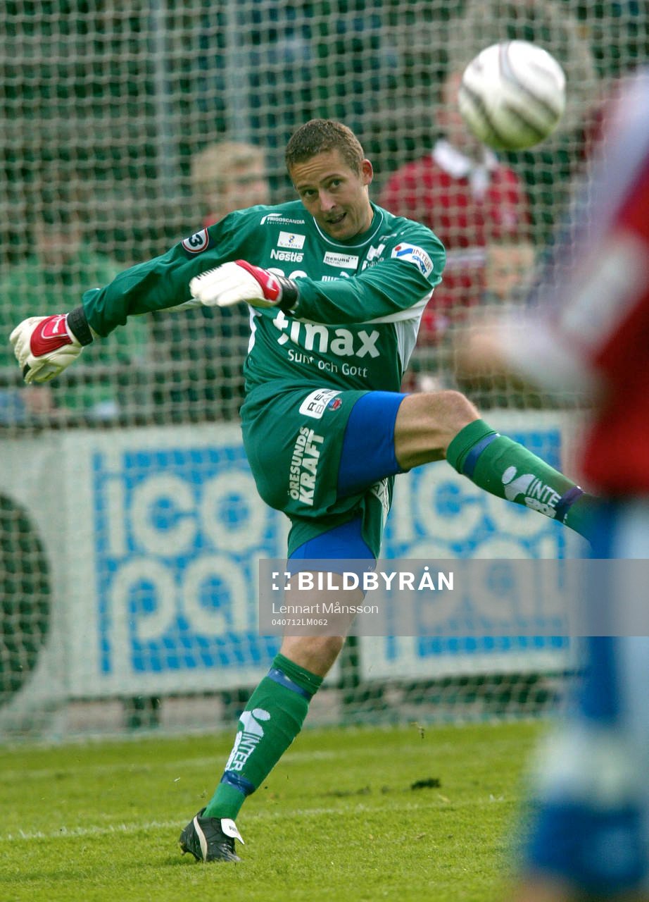 Daniel Andersson, ny målvakt i HIF