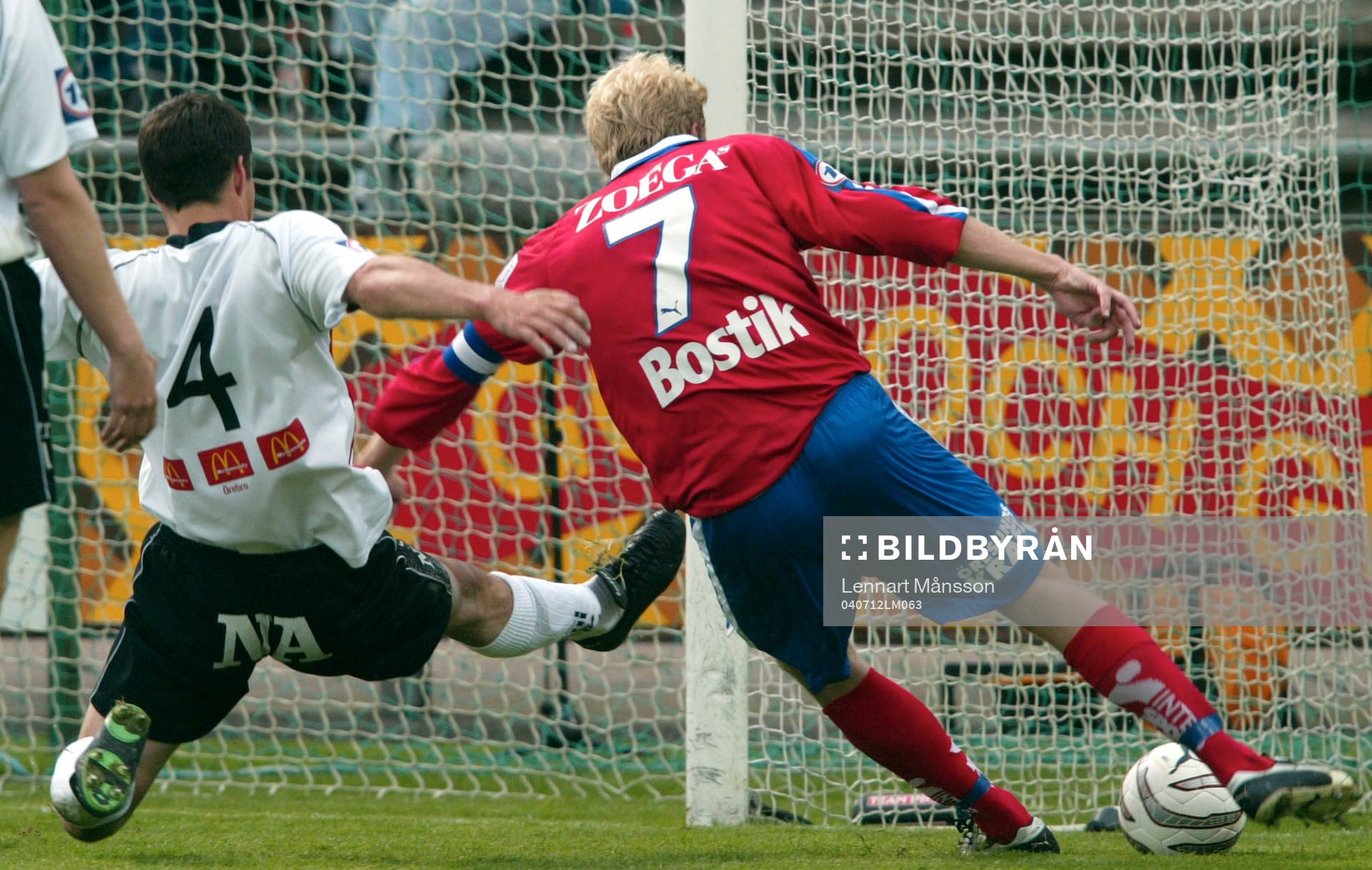 Gustaf Andersson nära näta för HIF