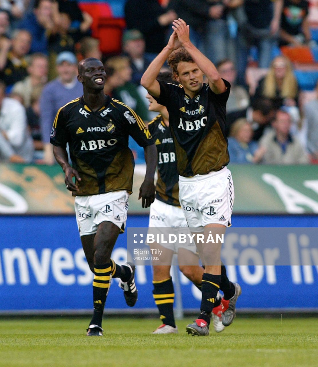 Daniel Hoch, AIK gjorde 3-1 målet