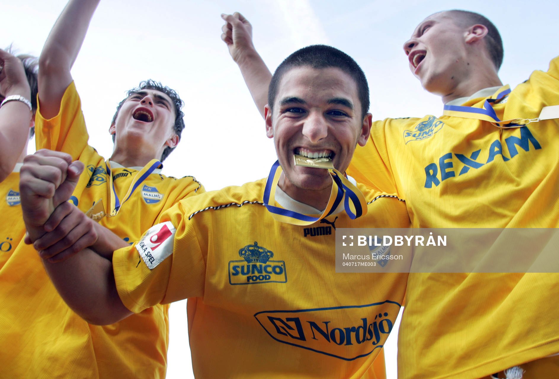 Fotboll, Gothia Cup, Göteborg: IFK Malmö - TSV Buchholz  3-1. I mitten Hanis Xhennalji.