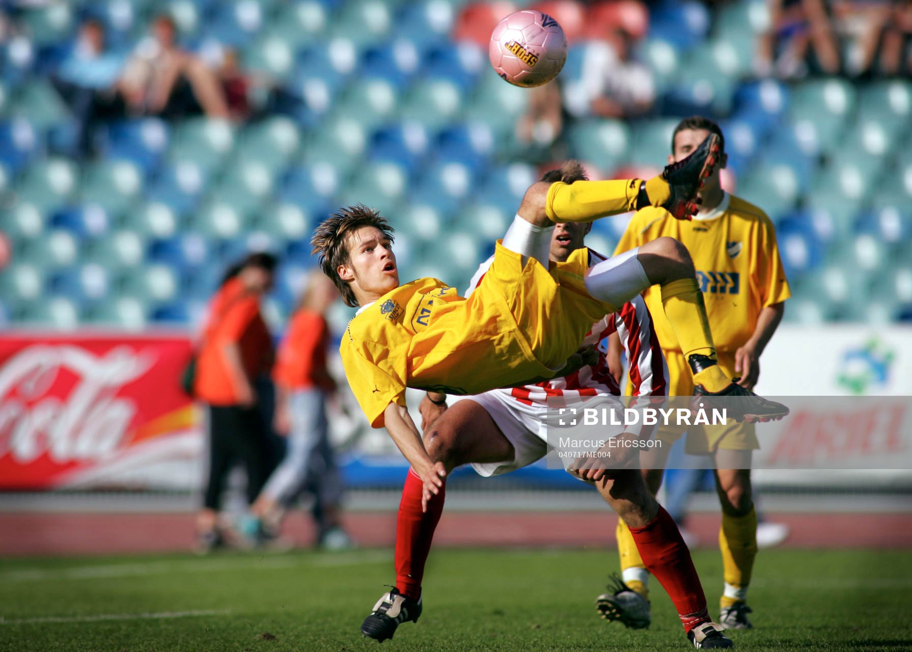 Fotboll, Gothia Cup, Göteborg: IFK Malmö - TSV Buchholz  3-1. Zoran Mullici, Malmö.