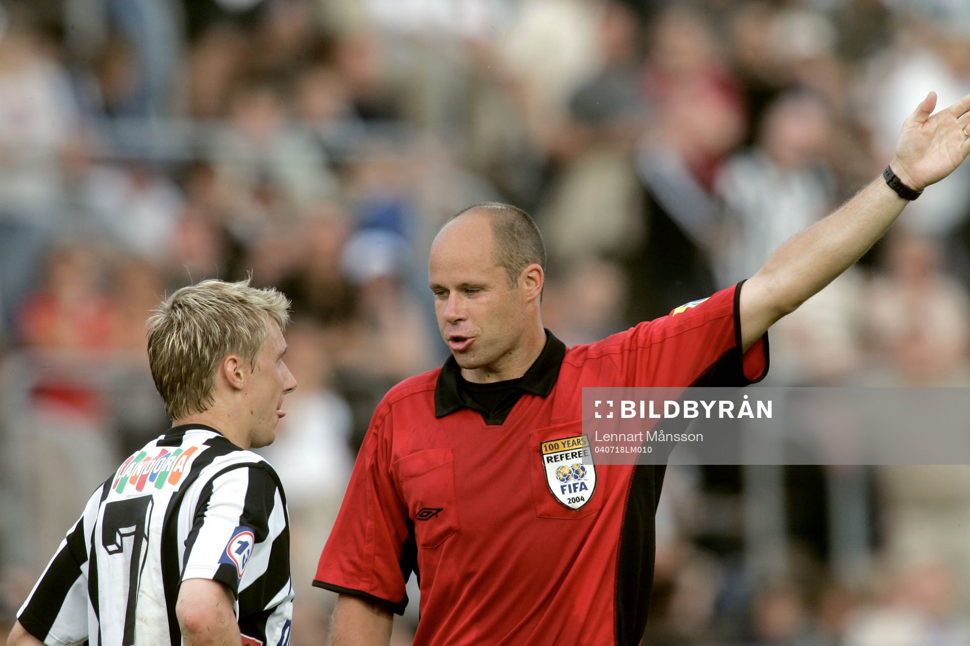 Antti Okkonen, Landskrona. Martin Hansson, domare