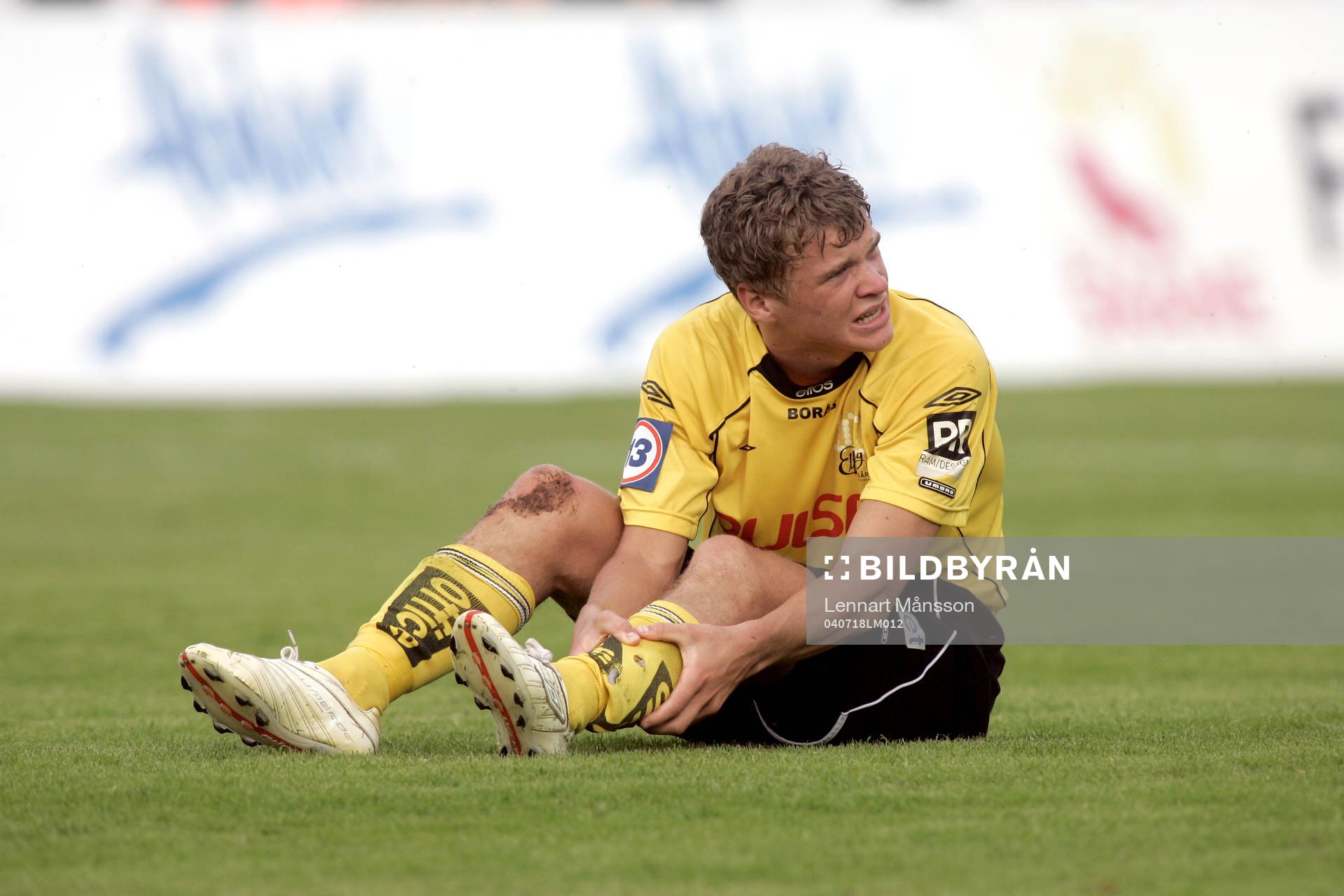 Samuel Holmén, Elfsborg. Smärta, skada