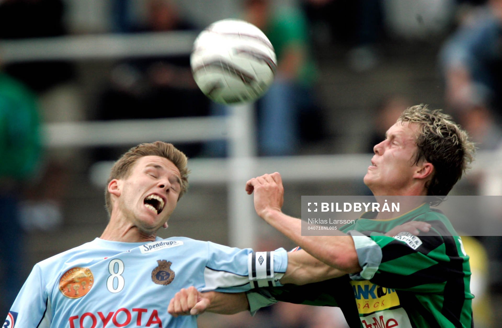 Johannes Ericsson, Gefle i höjdduell med en GAIS-spelare