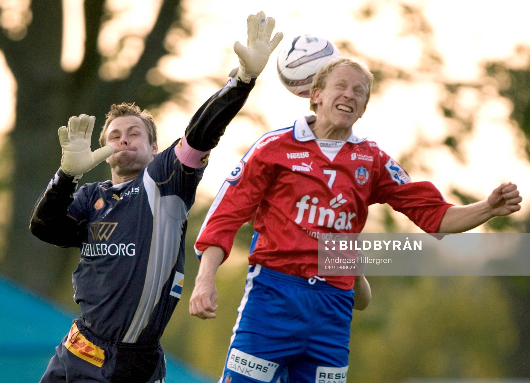 Gustaf Andersson, Helsingborg och Fredrik Persson,