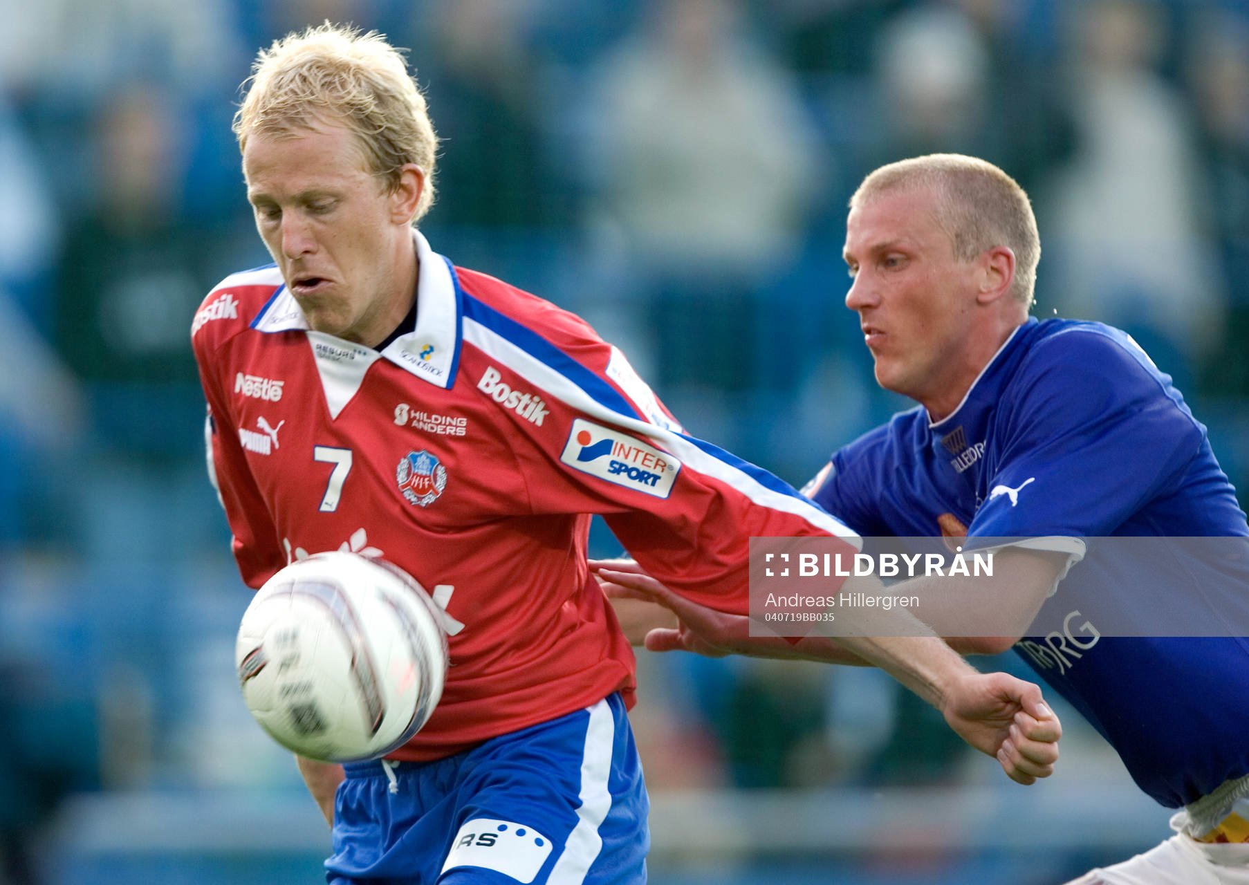 Gustaf Andersson, Helsingborg och Jens Sloth, Trelleborg