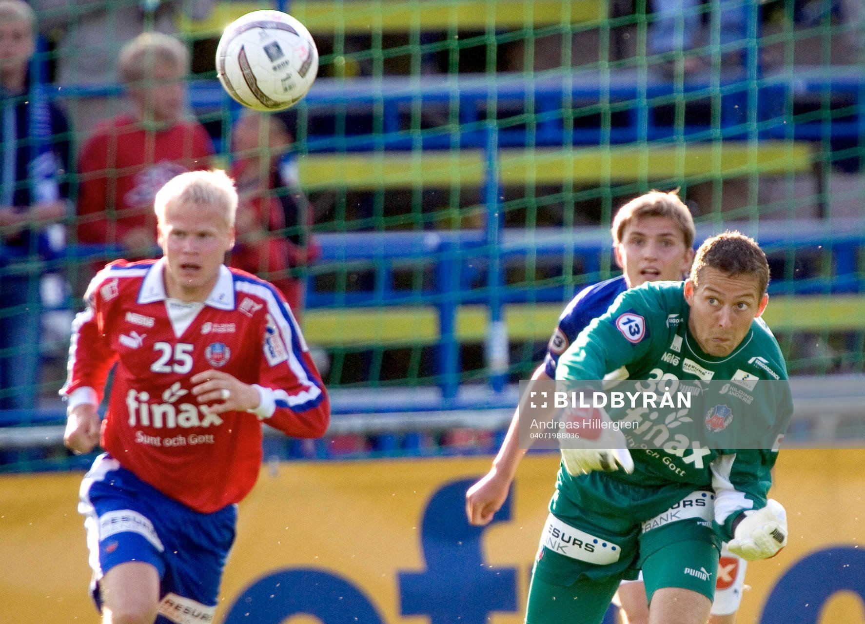 Daniel Andersson (Målvakt) och David Ljung, Helsingborg
