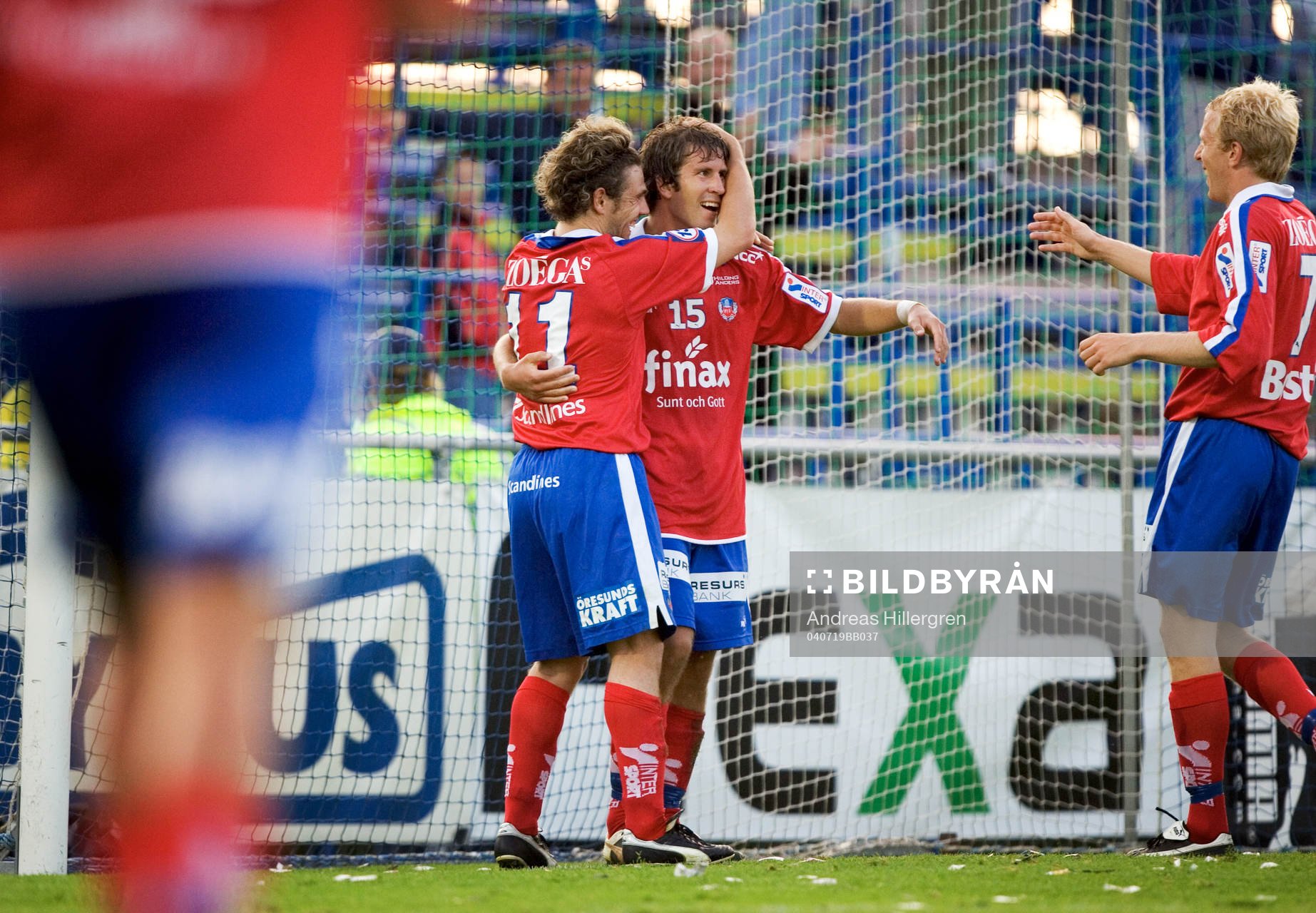 Gustaf Andersson, Mattias Lindström och Peter Graulund,