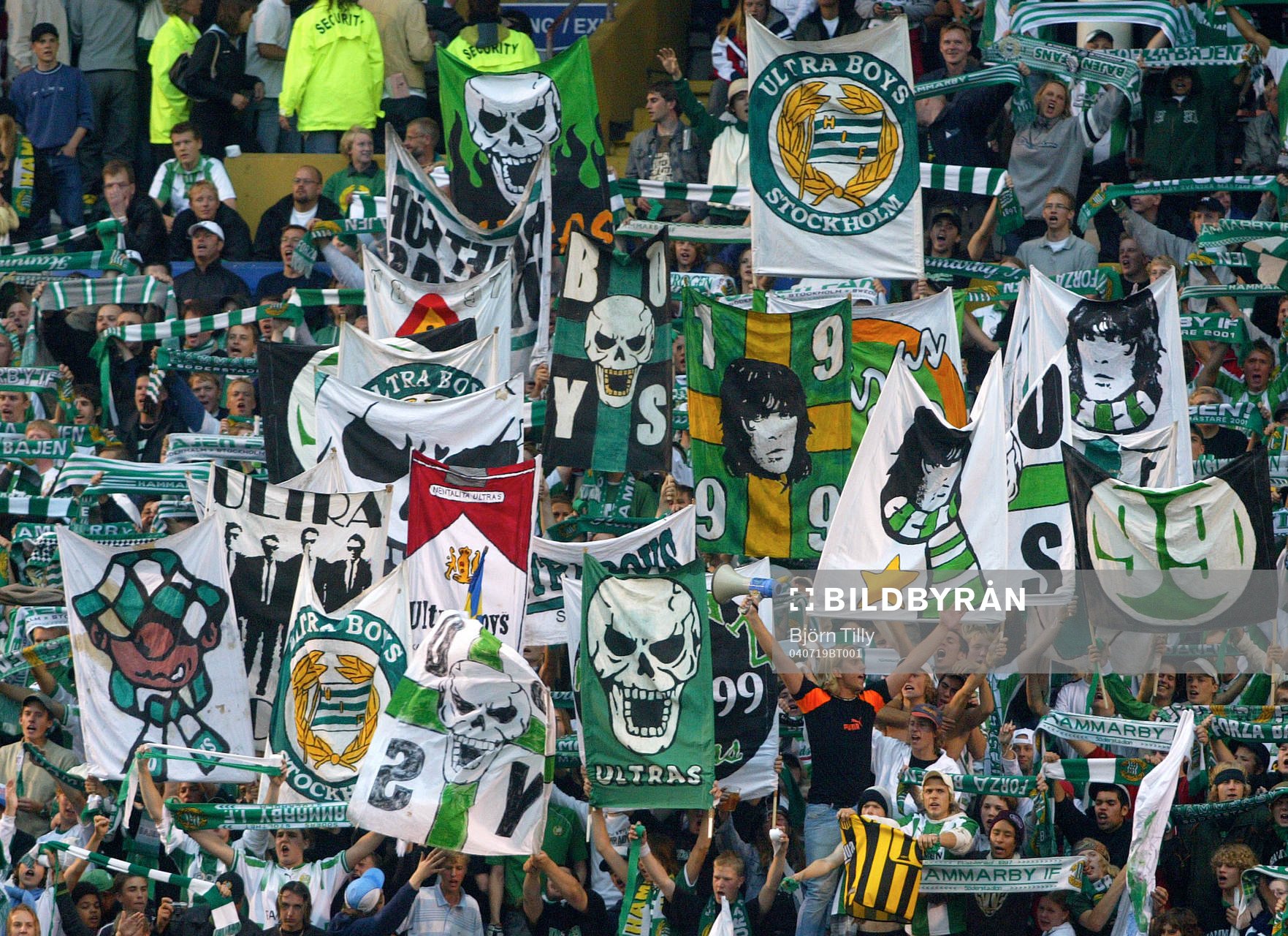 Hammarby klacken, publik, fans, supporter, läktare