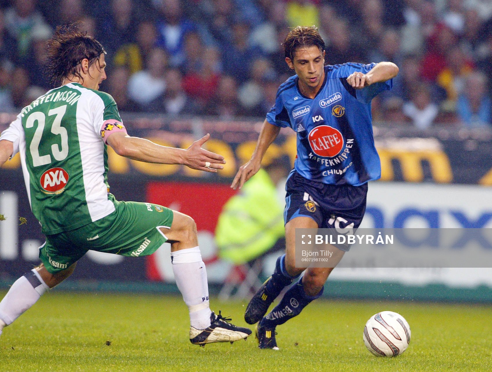 Petur Marteinsson, Hammarby och Babis Stefanidis,