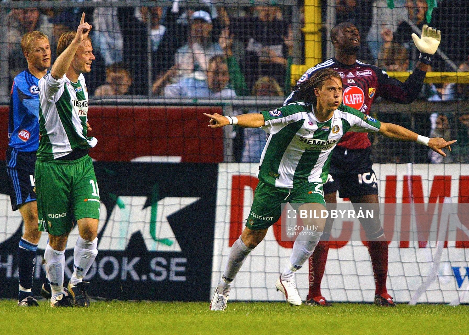 Björn Runström, Hammarby, jubel