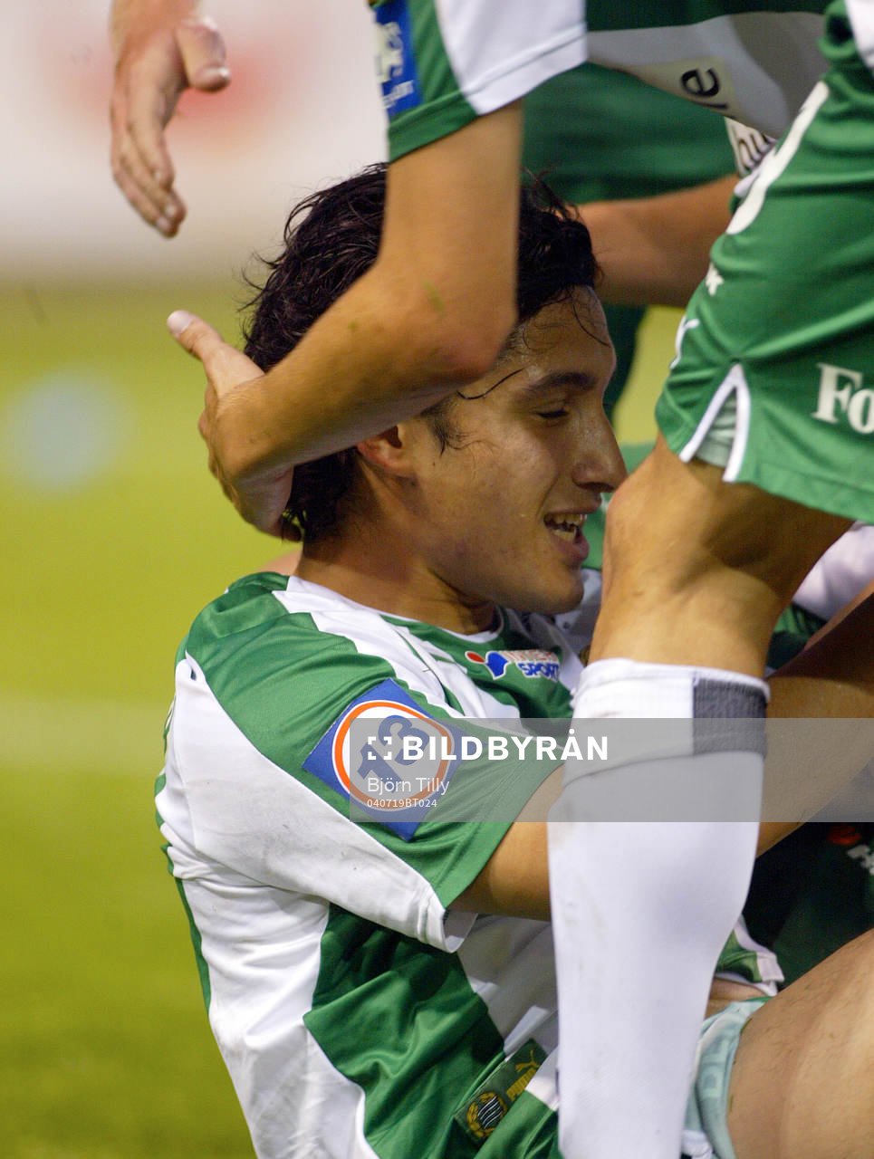 Pablo Pinones-Arce, Hammarby gratuleras