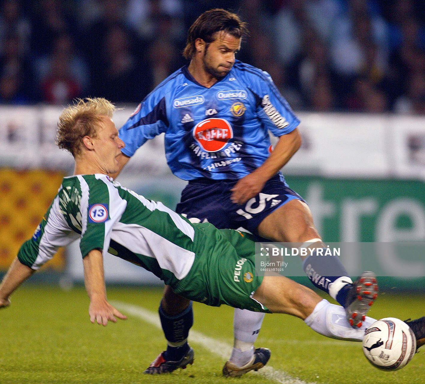 Mikael Andersson, Hammarby och Tomas Backman, Djurgården