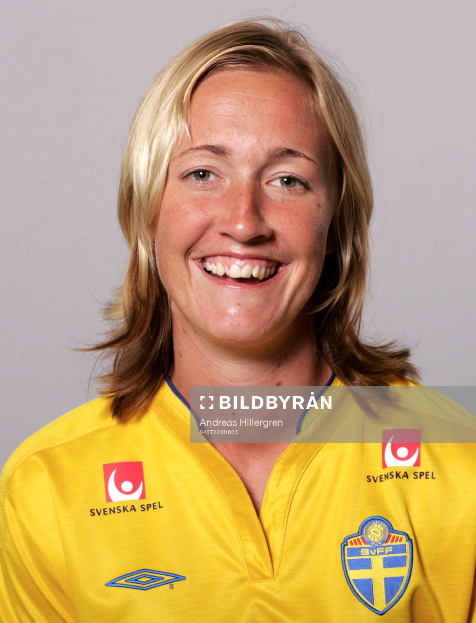 Fotboll, dam, Sverige, Porträtt, Anna-Maria Eriksson