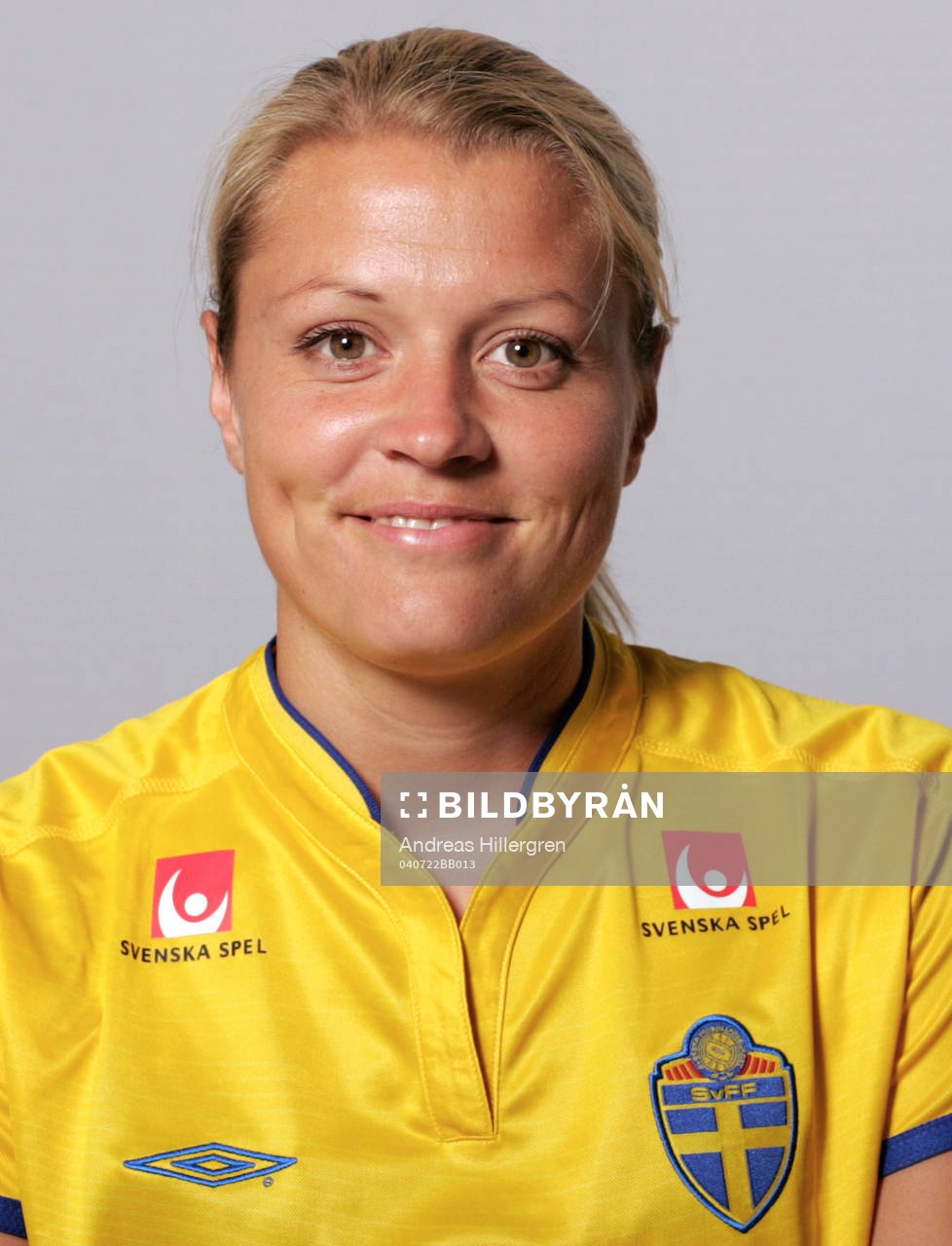 Fotboll, dam, Sverige,  Porträtt, Karolina Westberg