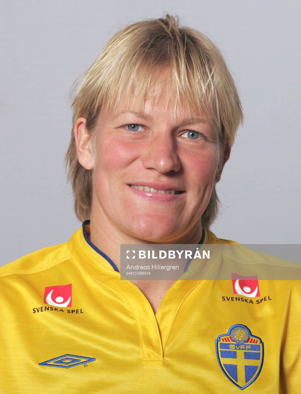 Fotboll, dam, Sverige,  Porträtt, Kristin Bengtsson