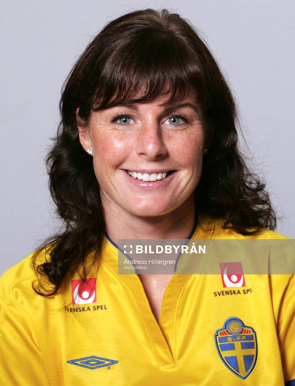Fotboll, dam, Sverige,  Porträtt, Malin Moström