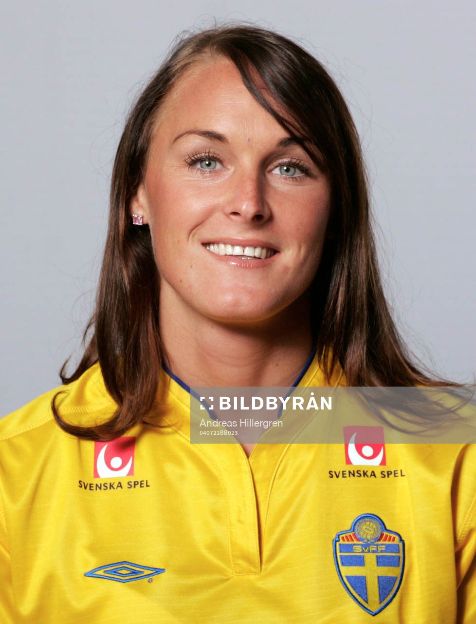 Fotboll, dam, Sverige, Porträtt, Salina Olsson