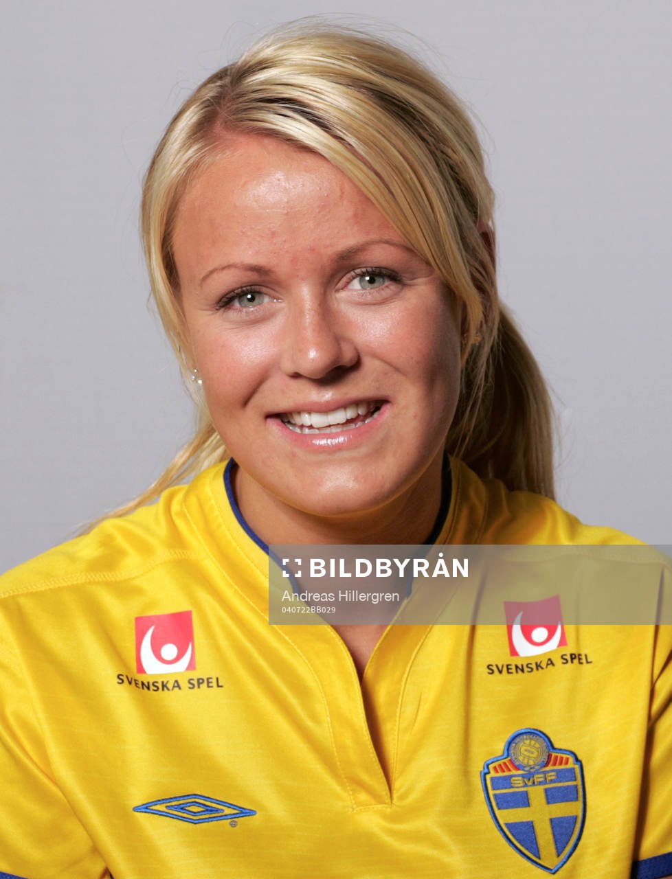 Fotboll, dam, Sverige,  Porträtt, Josefine Öqvist