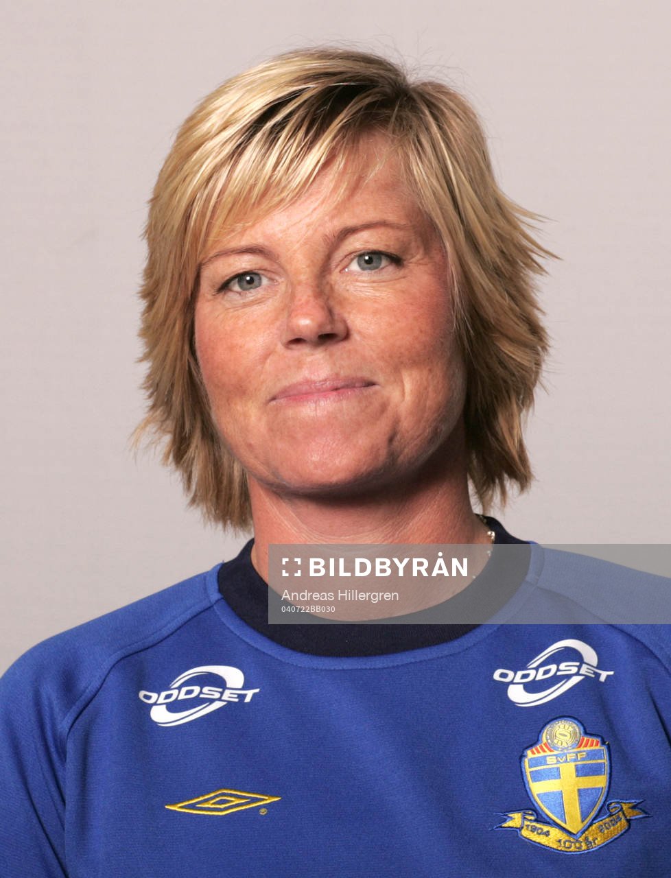 Fotboll, dam, Sverige,  Porträtt, Marika Domanski Lyfors,