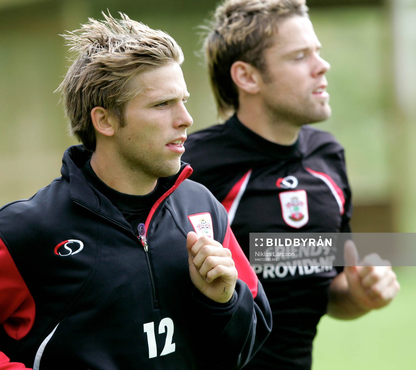 Anders Svensson och James Beattie, Southampton