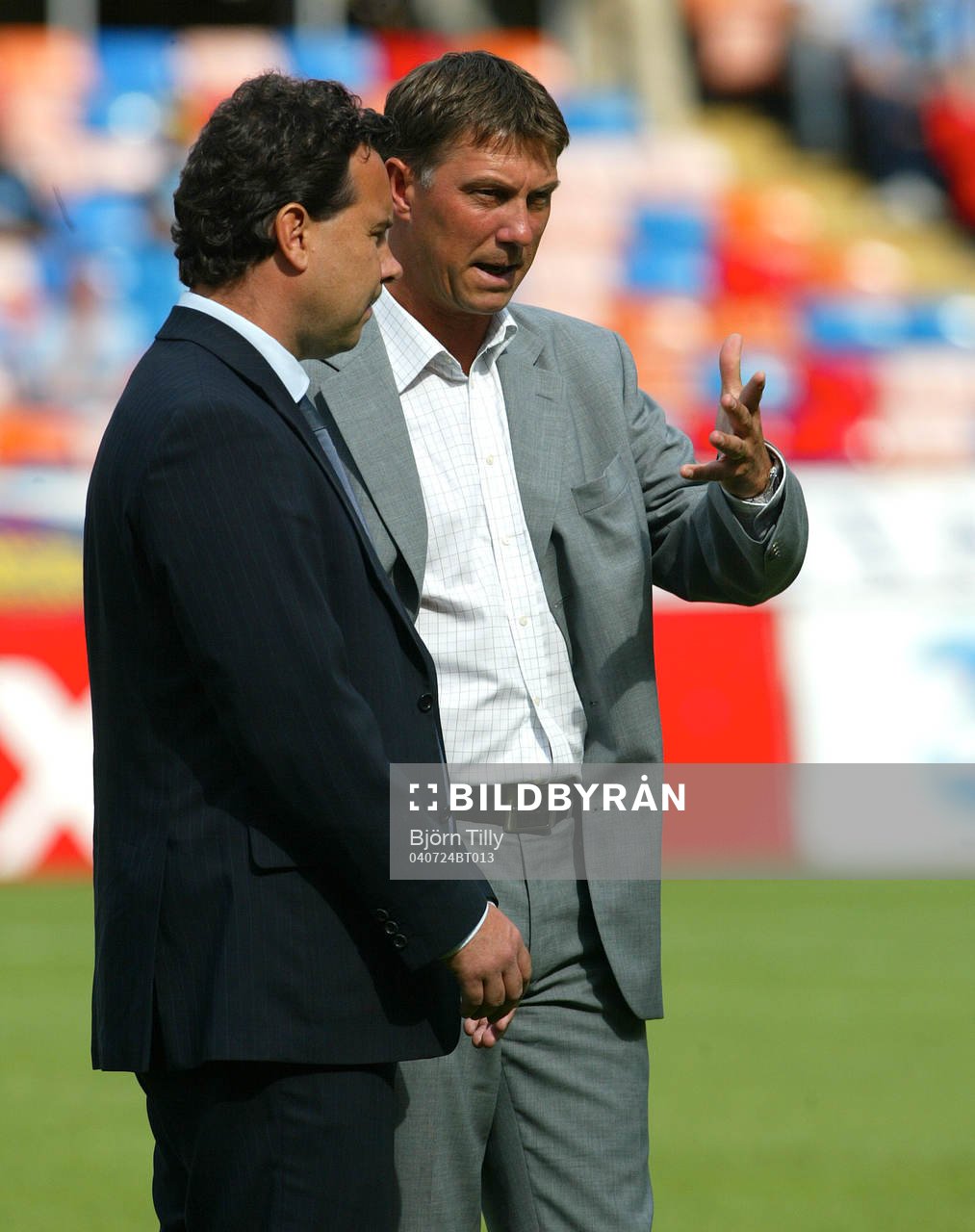 Stefan Rehn och Kjell Jonevret, tränare, Djurgården