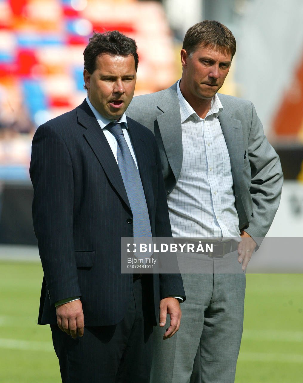Stefan Rehn och Kjell Jonevret, tränare, Djurgården