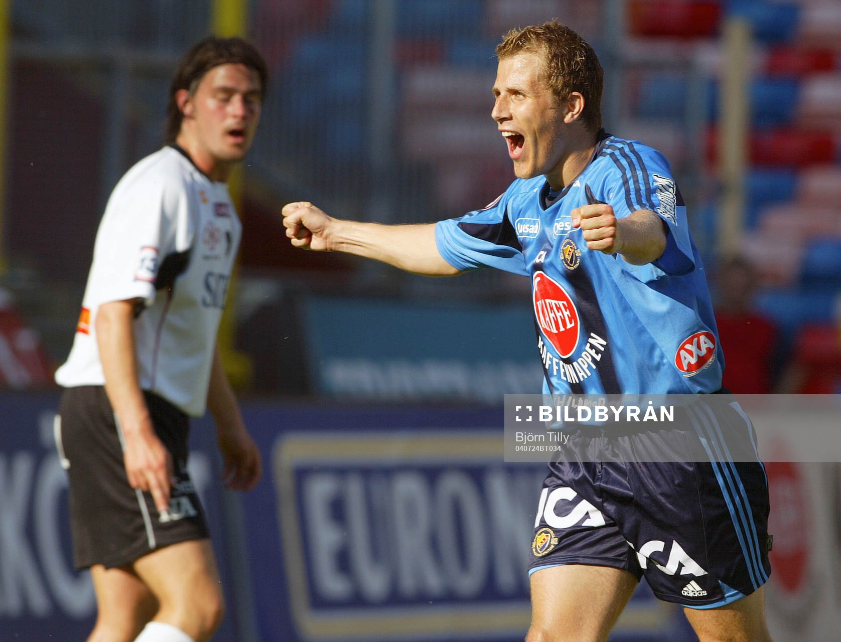Tobias Hysén, Djurgården jublar (Jubel)