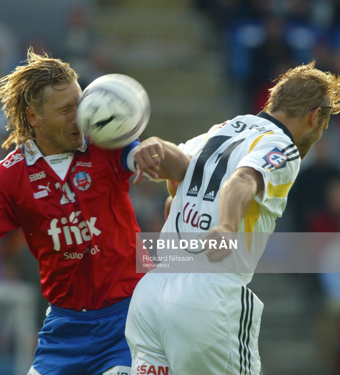 Jesper Jansson, Helsingborg och Martin Åslund, AIK