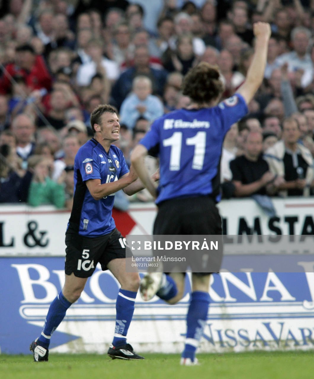 Joel Borgstrand och Mikael Nilsson, Halmstad Jubel