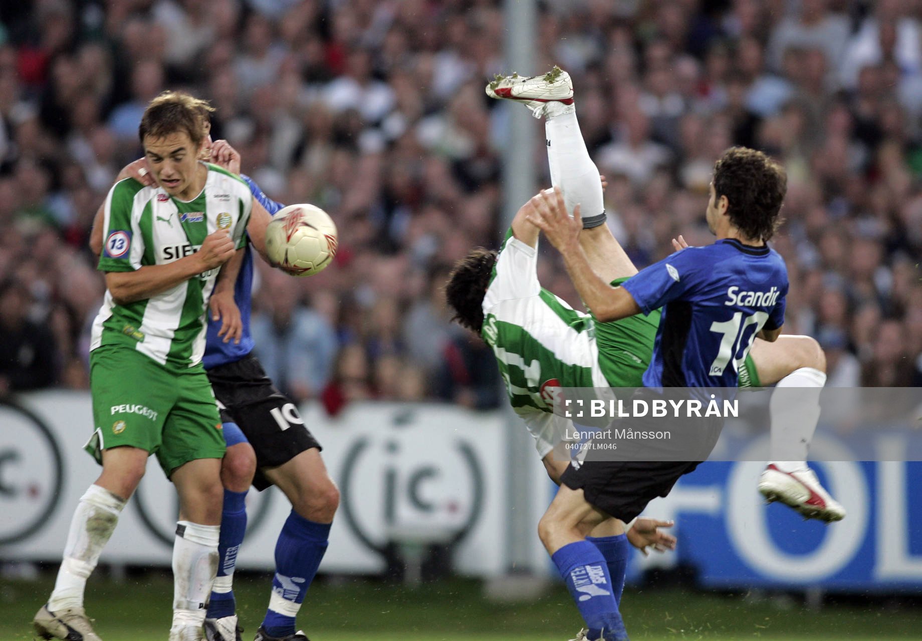 Pablo Pinones-Arce och Petter Andersson, Hammarby