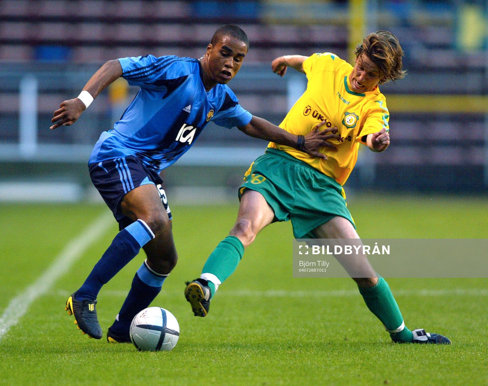Patrick Amoah, Djurgården och Andrius Gedgaudas, Kaunas