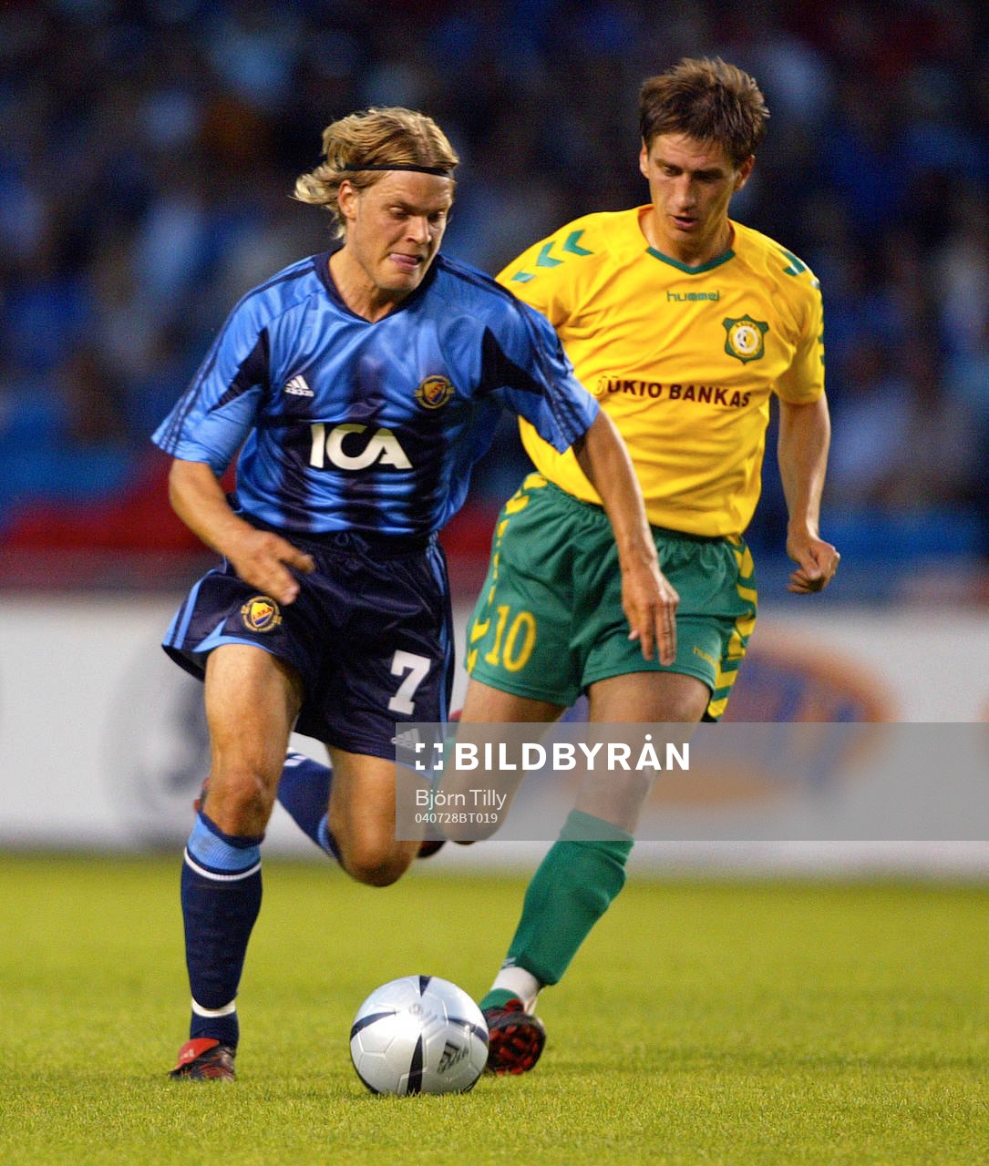 Johan Arneng, Djurgården och Vadim Petrenko, Kaunas