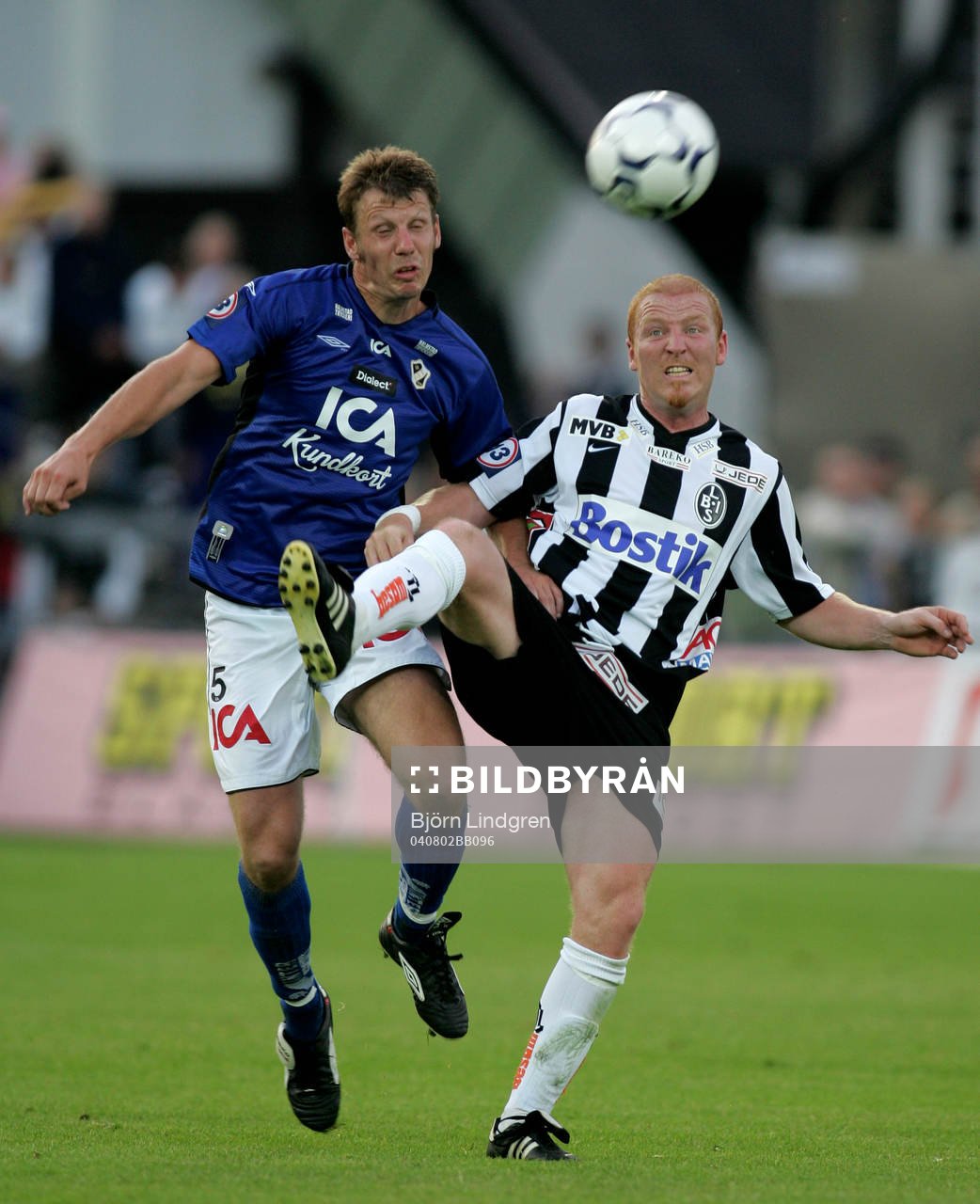 Joel Borgstrand, Halmstad och Jörgen Pettersson,