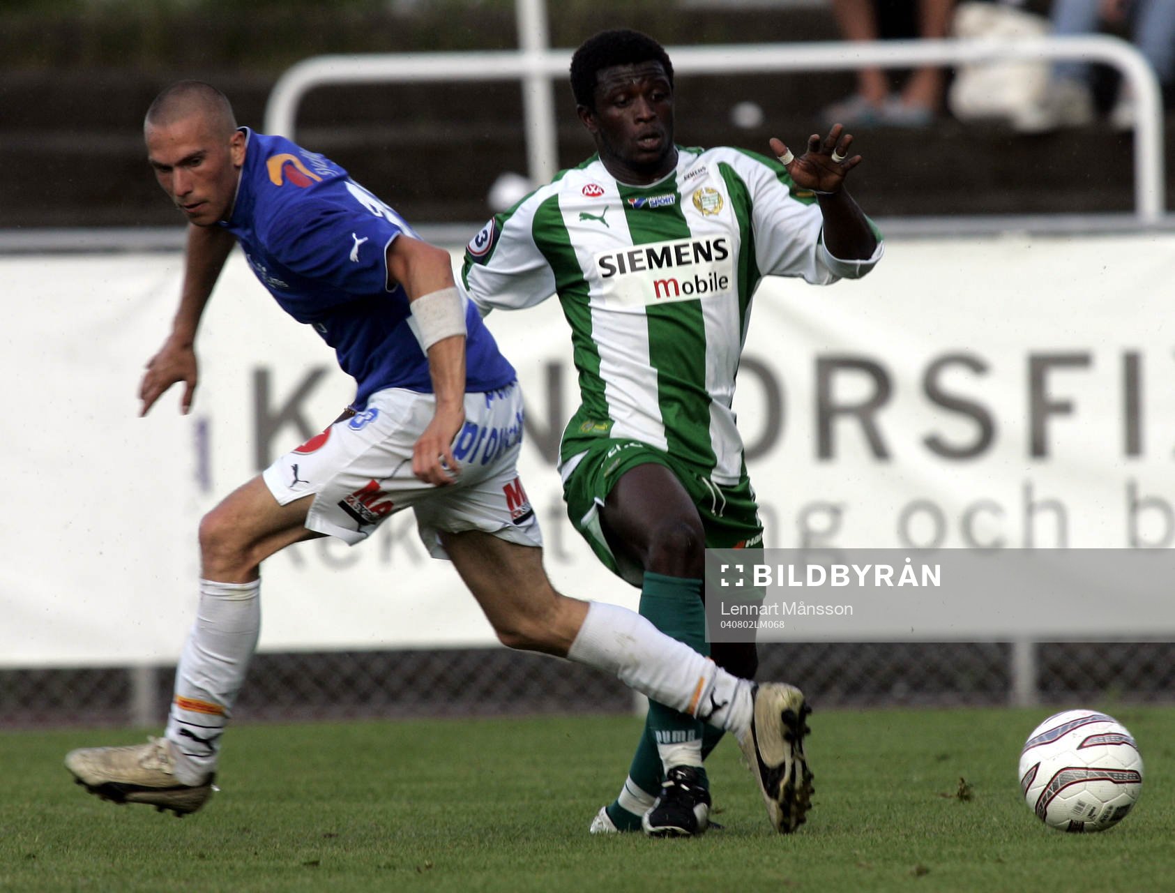 Patrik Redo, Trelleborg och Aluspah Brewah, Hammarby