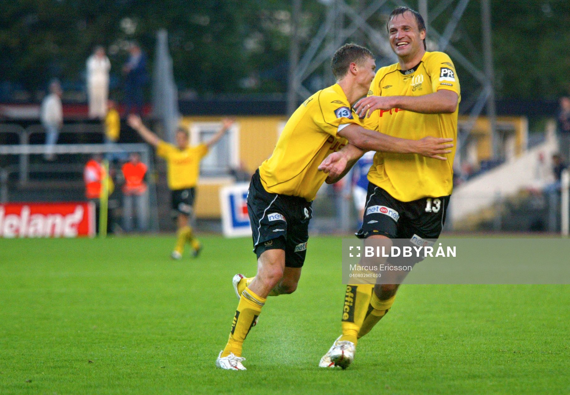 Hasse Bergren och Samuel Holmén, Elfsborg (Jubel)