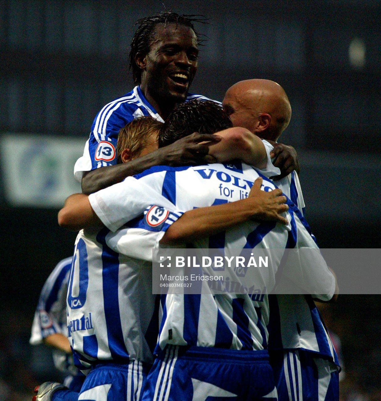 Peter Ijeh och George Mourad, Göteborg (Jubel)