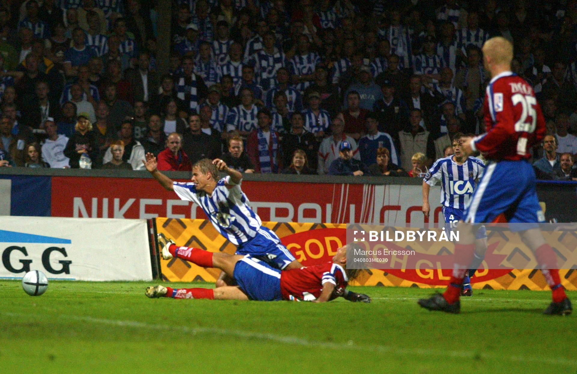Jesper Jansson, Helsingborg fäller Niclas Alexandersson,