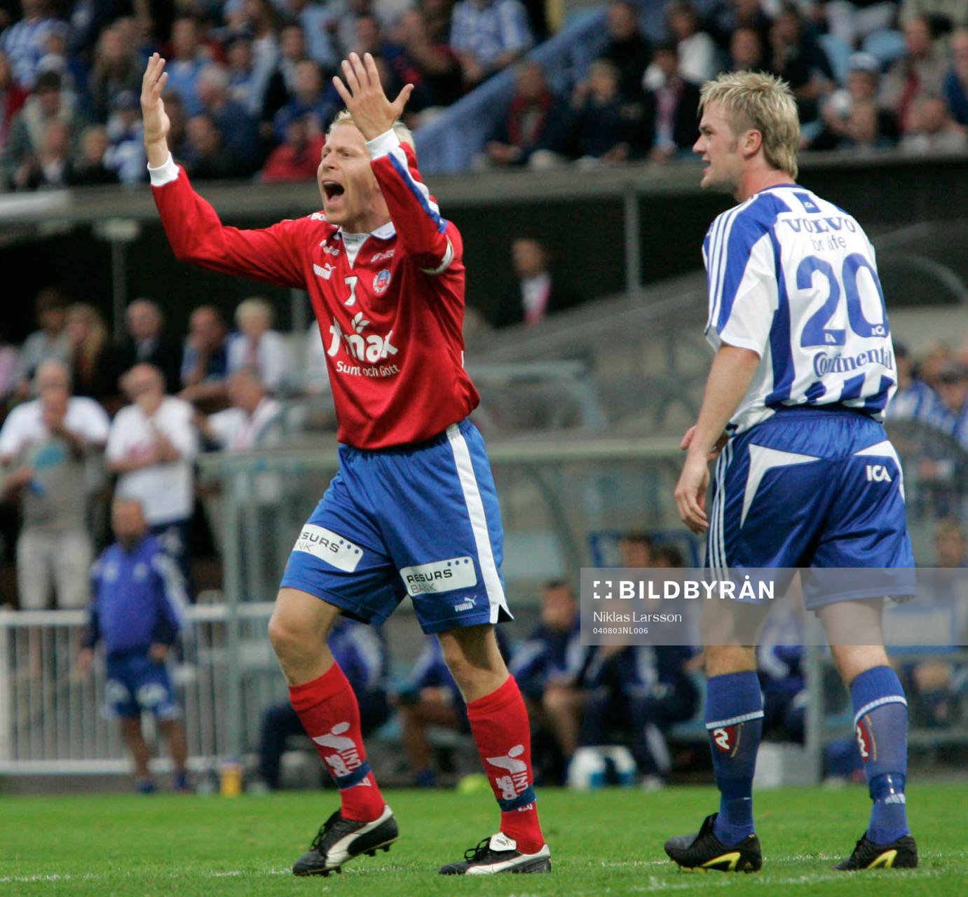 Gustaf Andersson, Helsingborg är förbannad