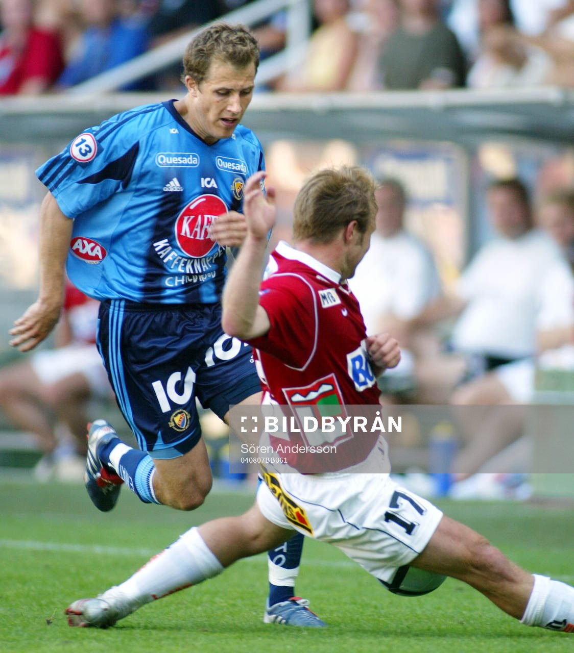 Tobias Hysén, Djurgården och Anders Friberg, Landskrona