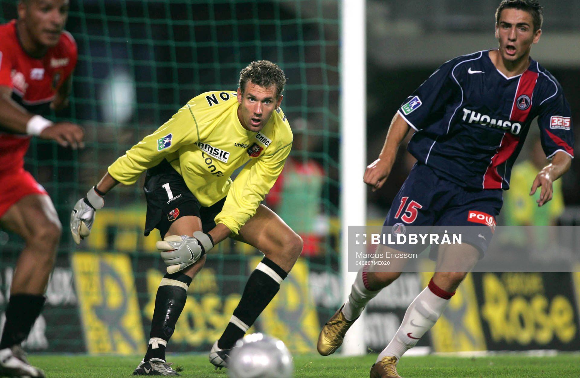 Andreas Isaksson, målvakt, Rennes